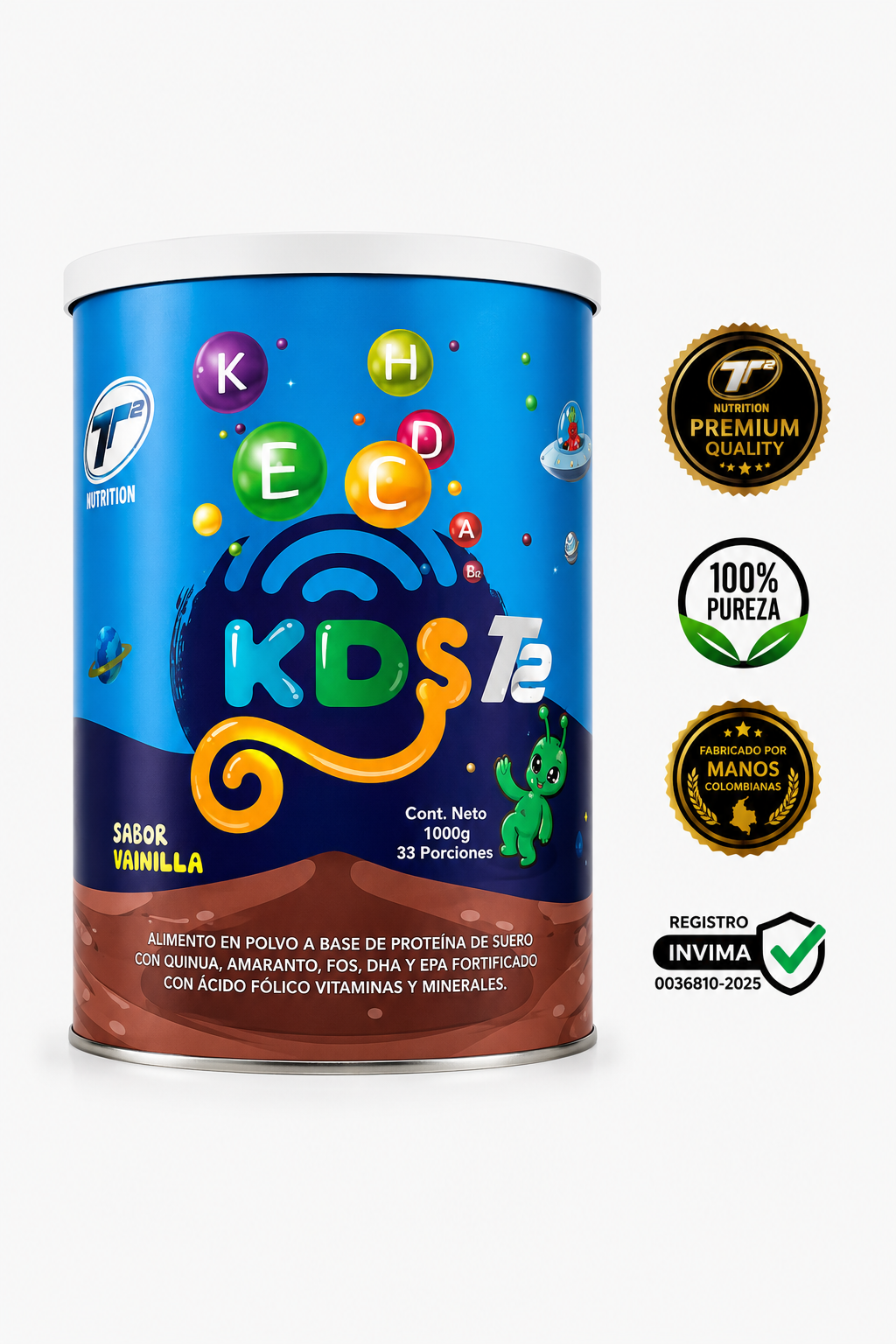 KDS T2 (Kids) — 1000 g · 33 porciones